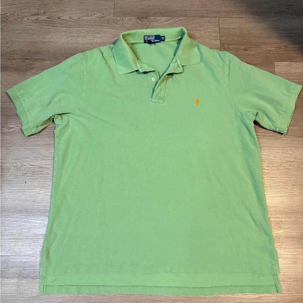 Polo by Ralph Lauren Men's Lime Polo Shirt